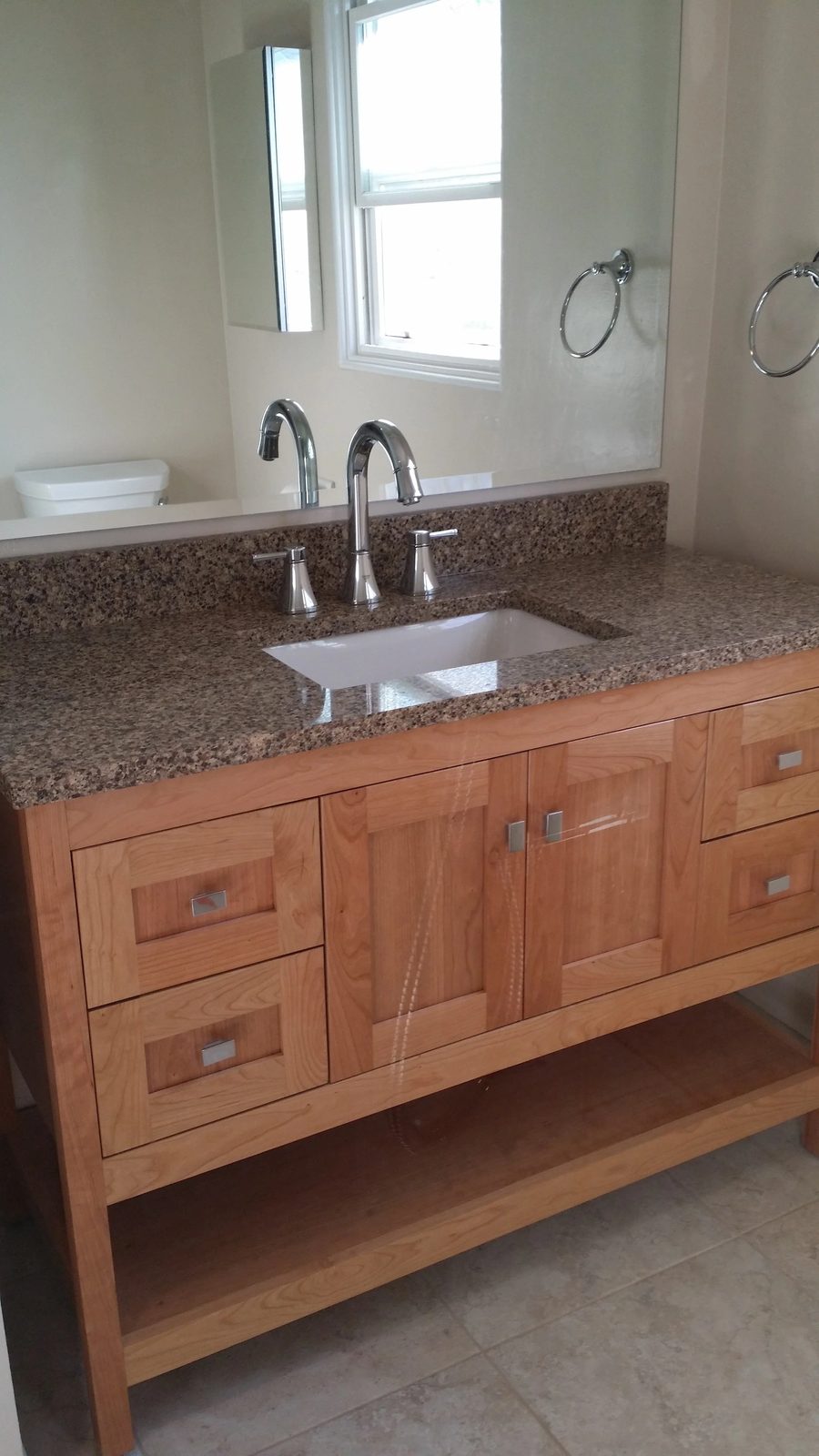 Residential bathroom remodel in Scotts Valley