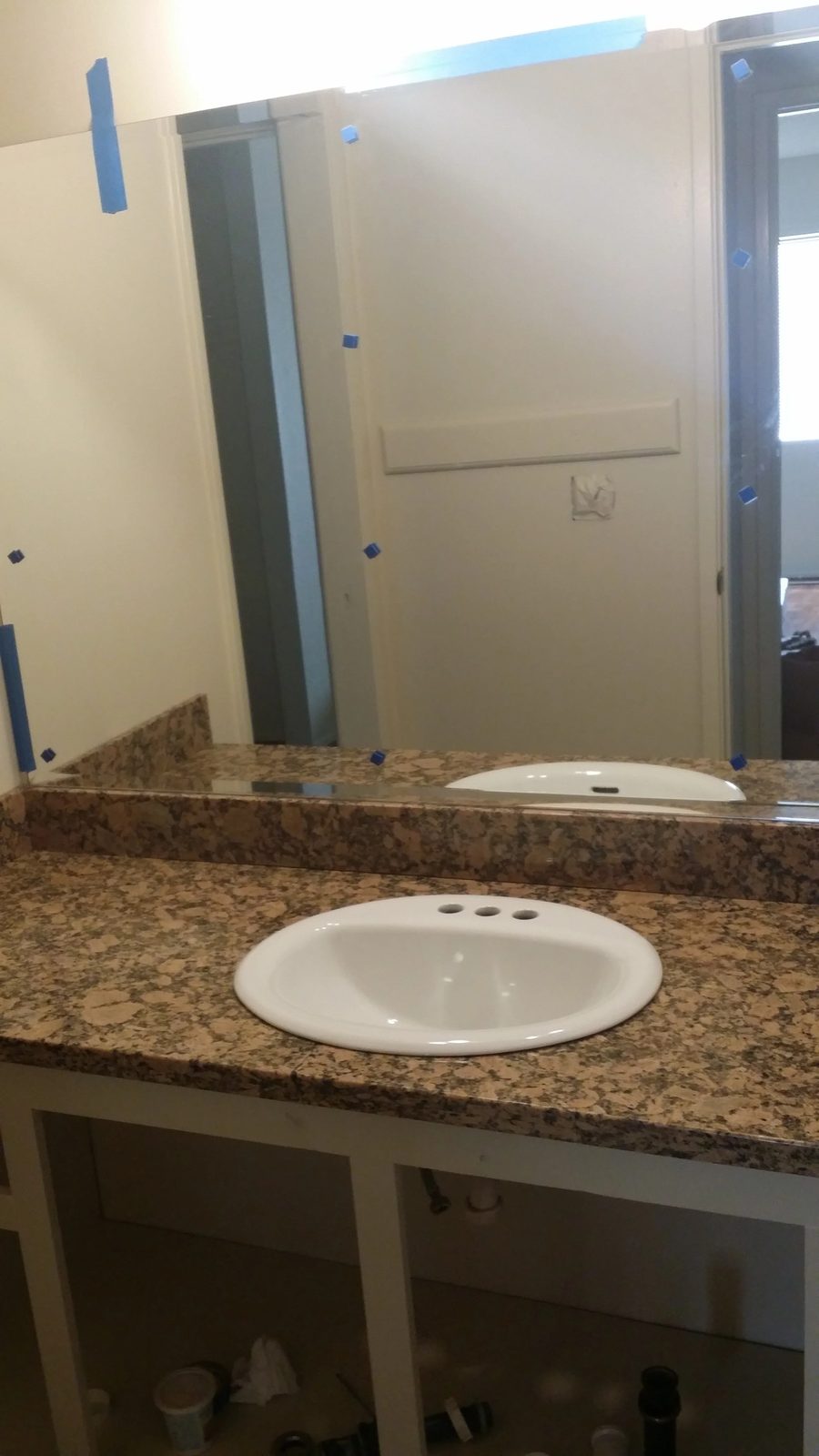 Bathroom vanity replacement in Aptos home