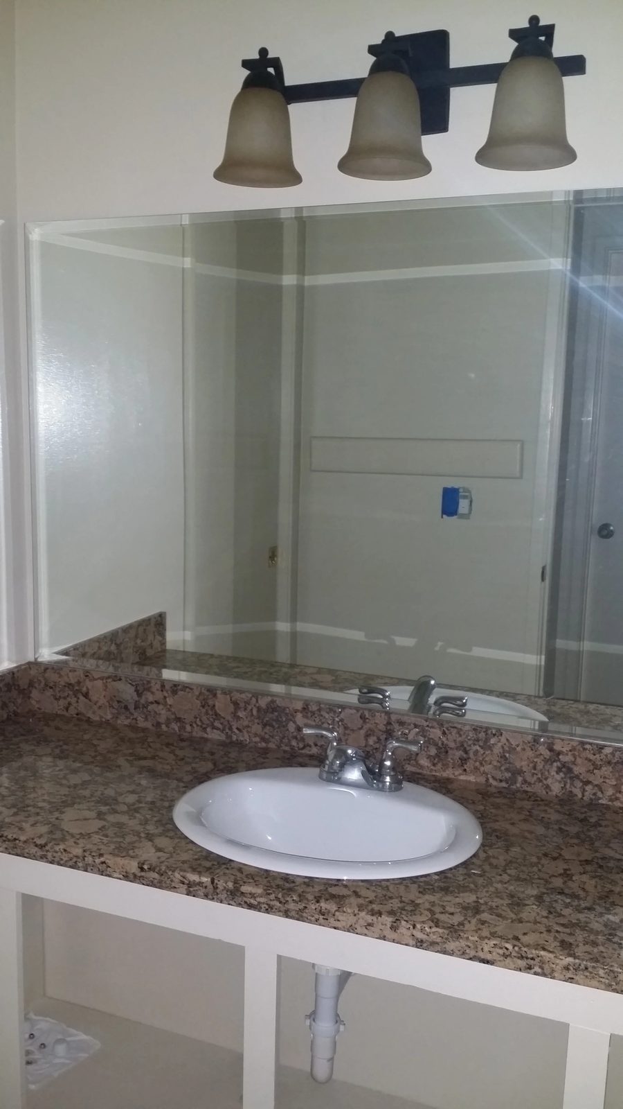 Bathroom floor tile installation