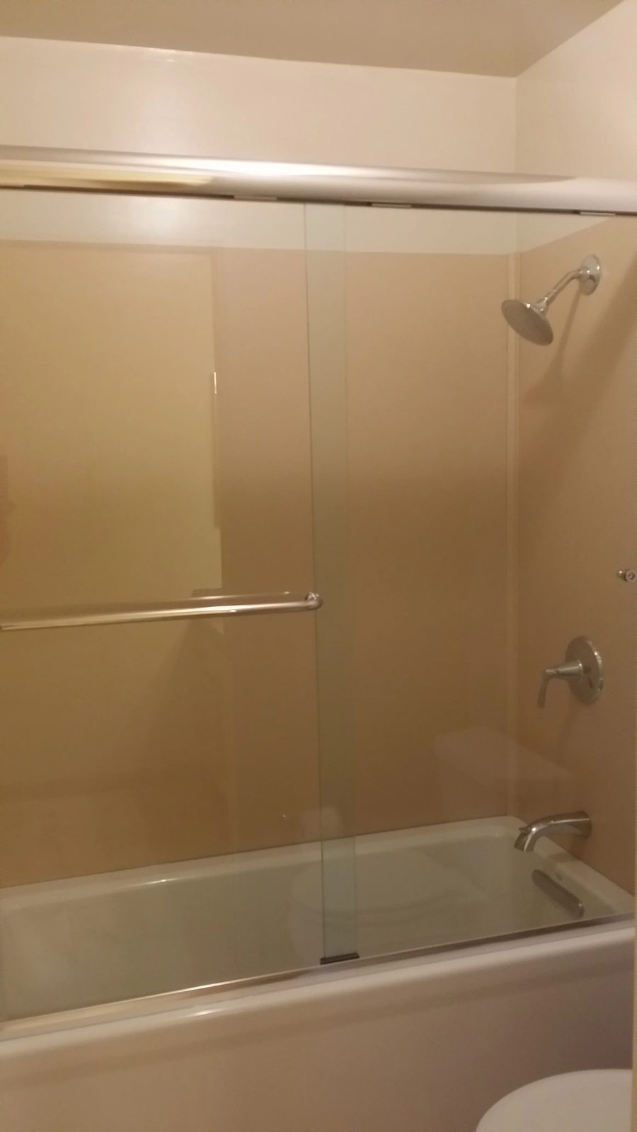 Custom bathroom design with storage solutions