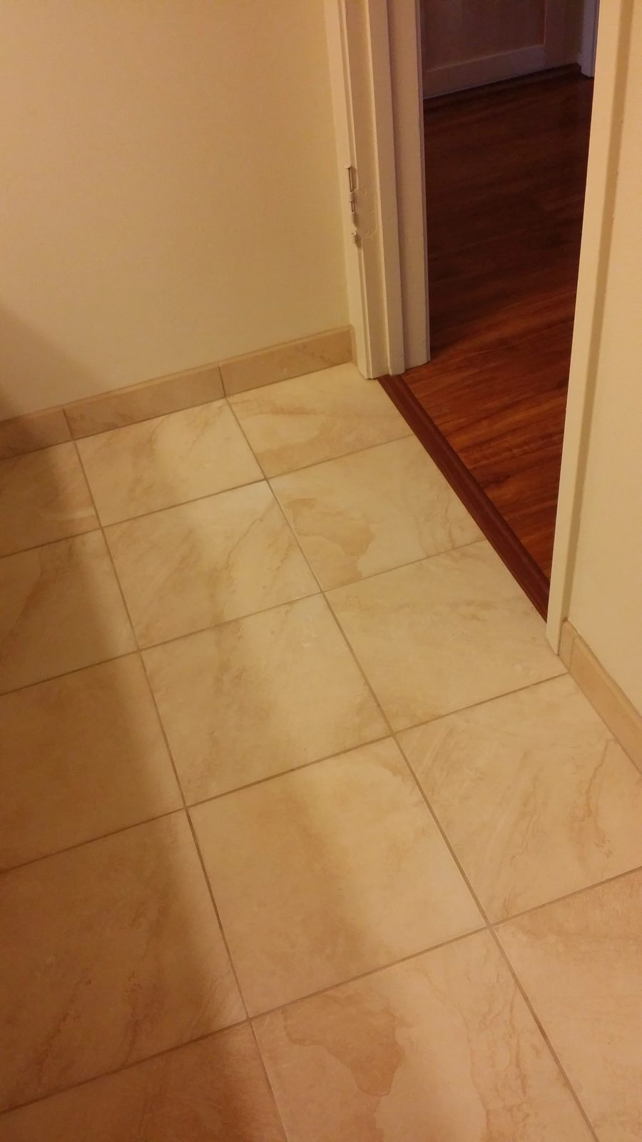 Bathroom renovation project in progress