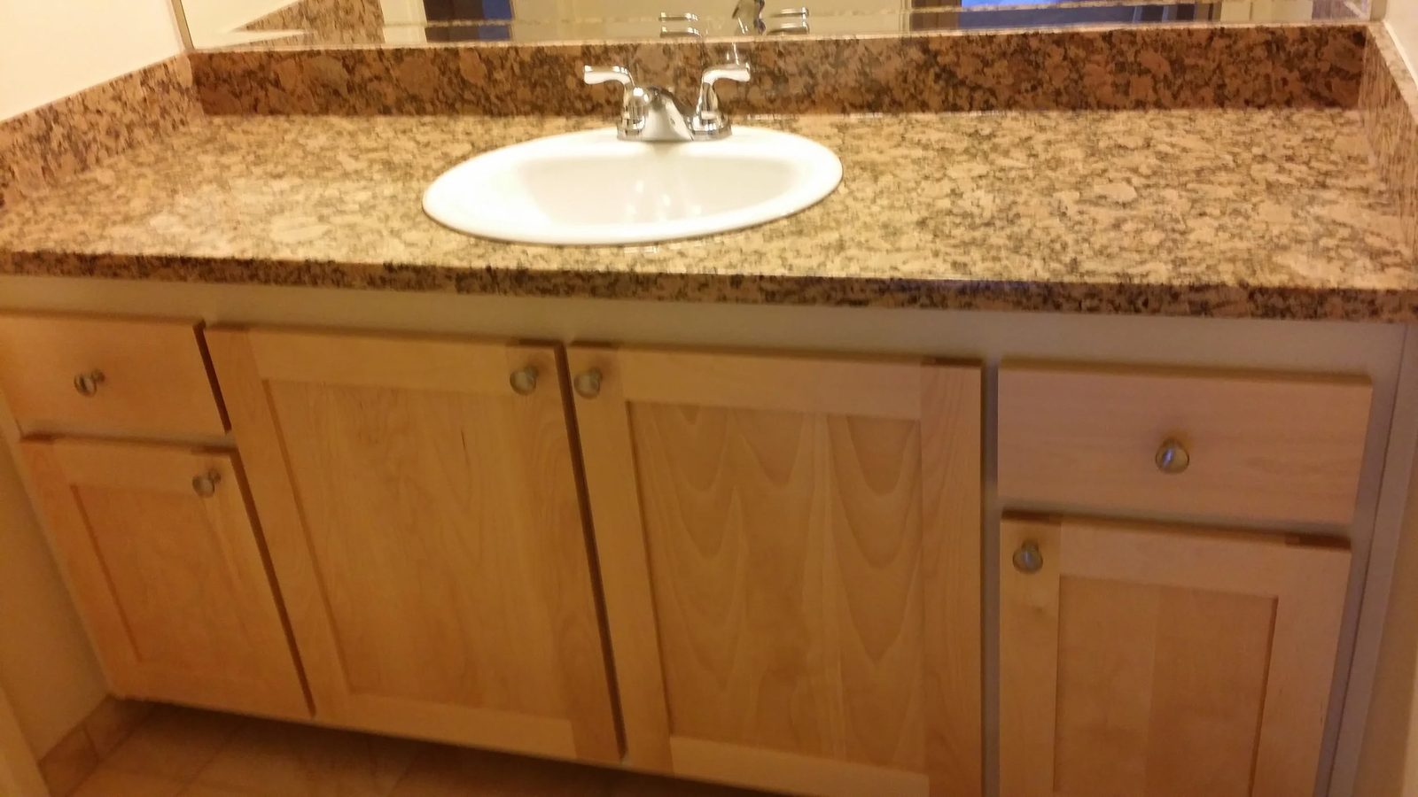 Bathroom remodel with accessibility features