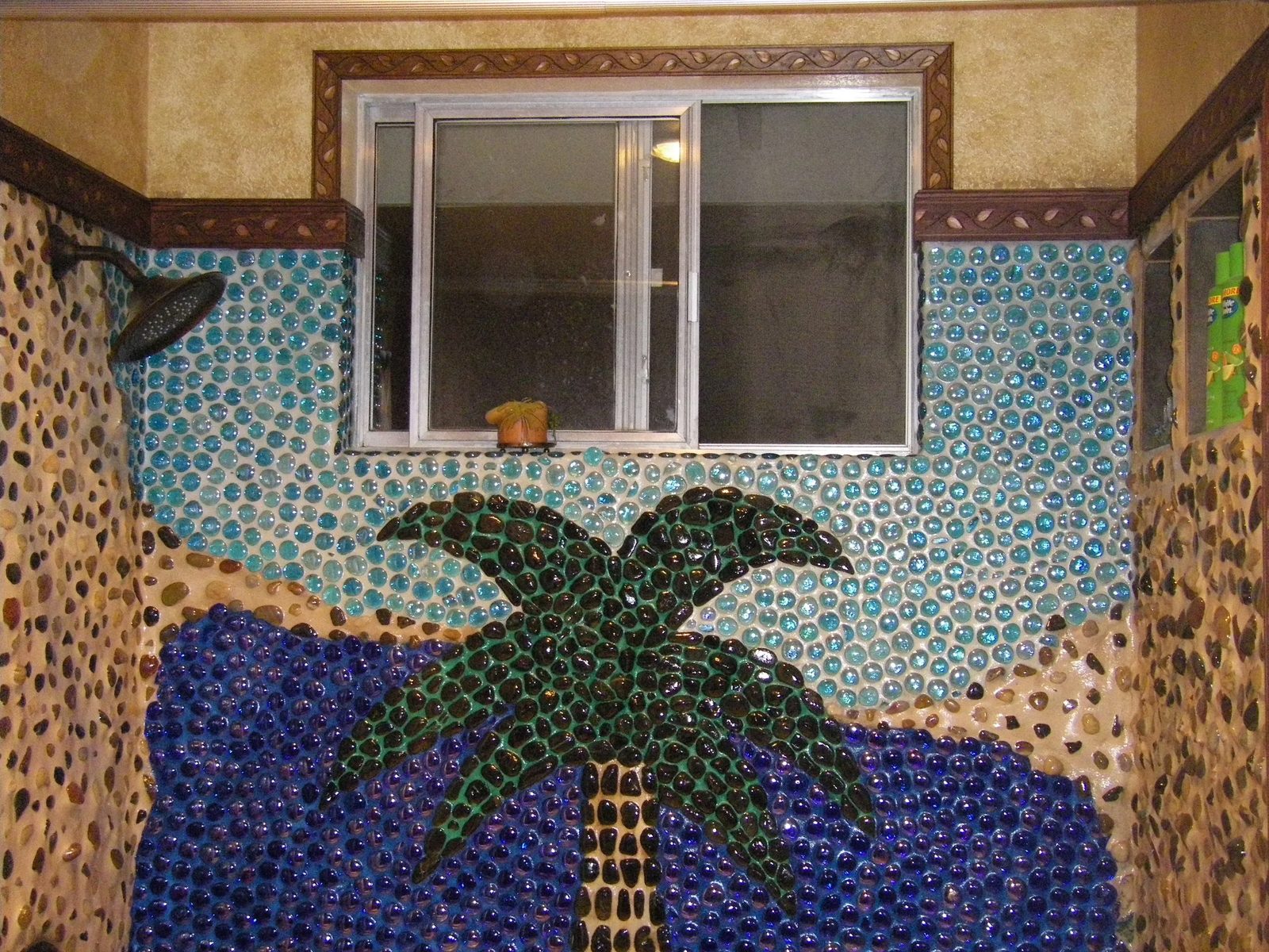 Completed bath remodel in Aptos home