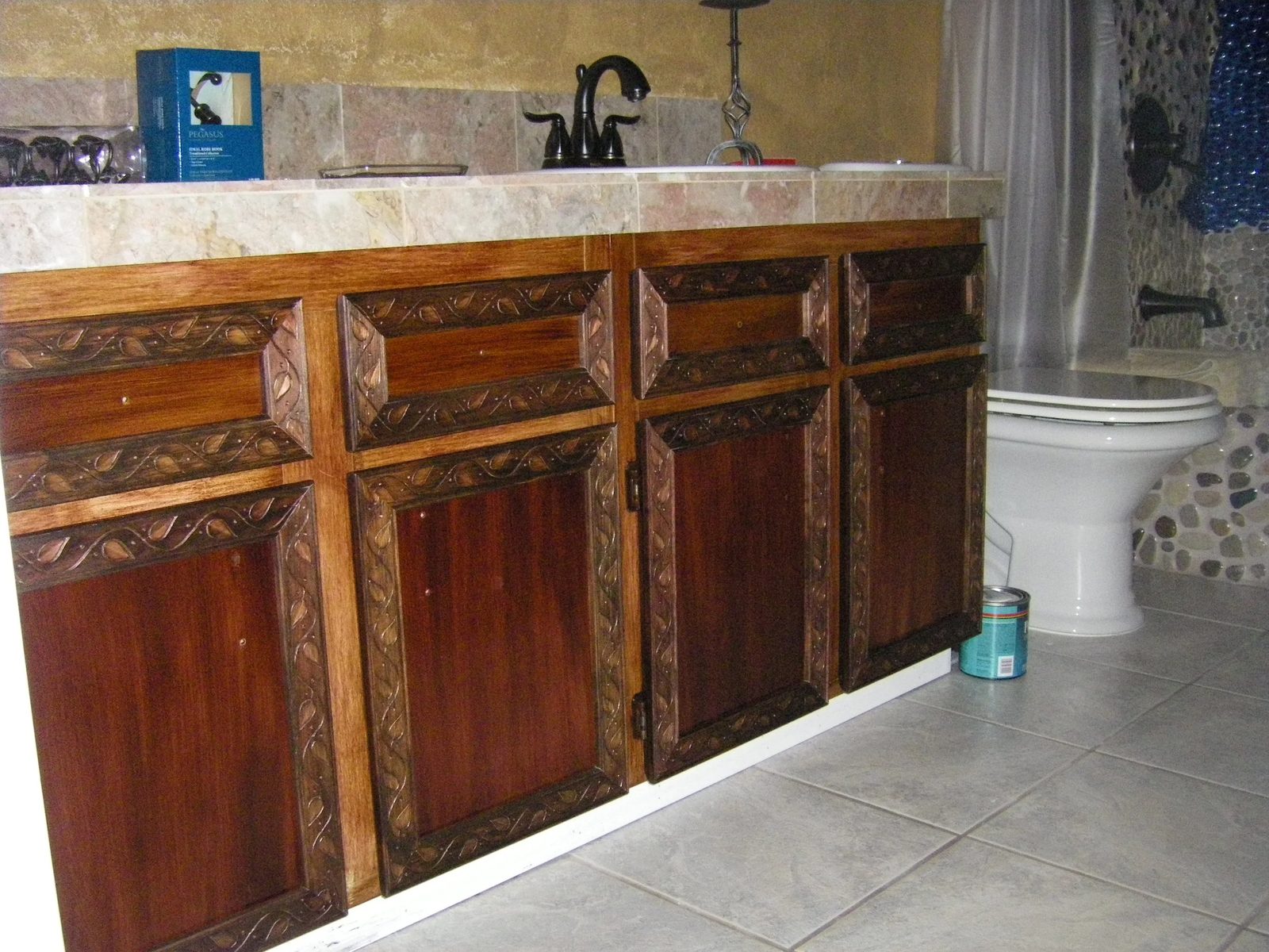 Elegant bathroom design in Santa Cruz County
