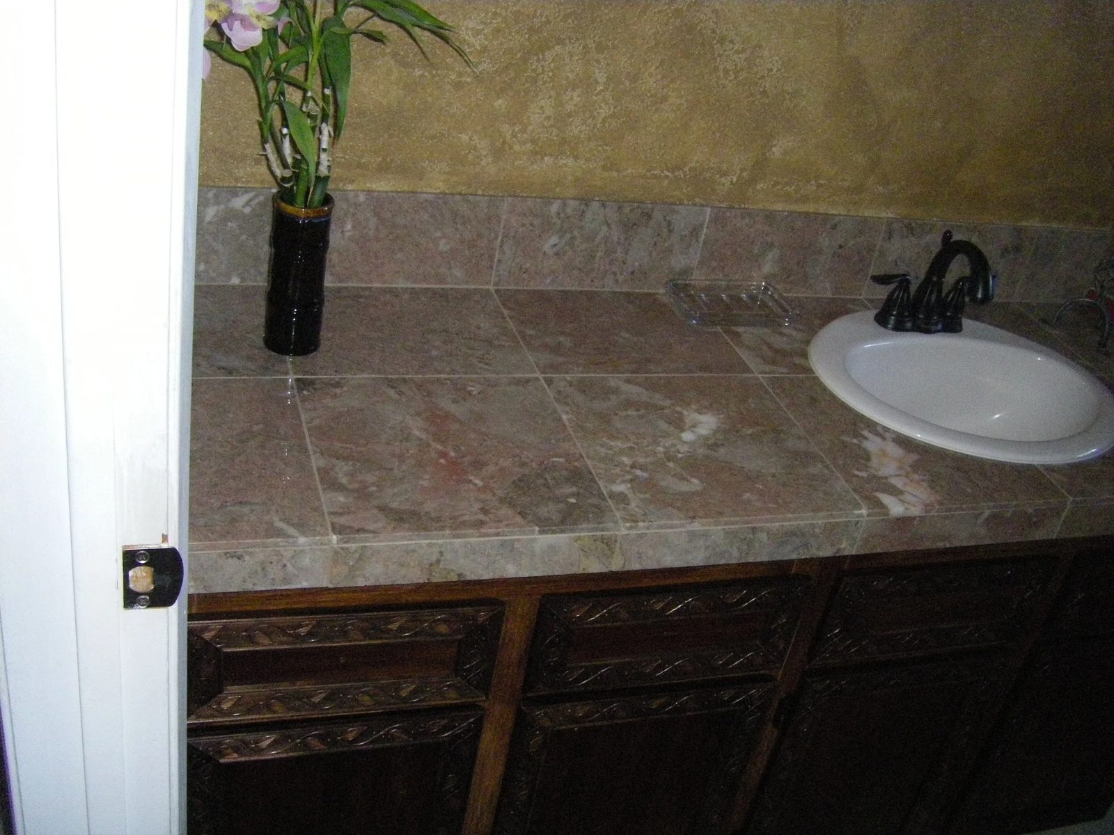 Custom bathroom renovation with tub installation