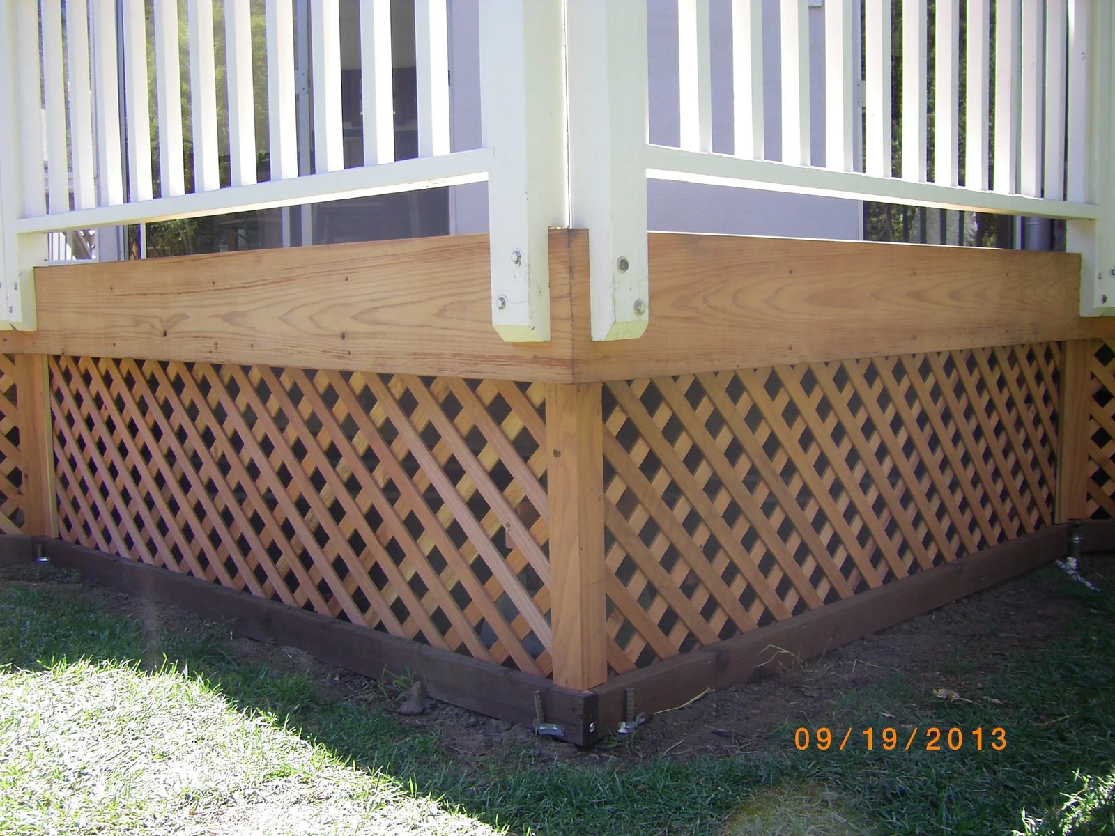Deck and patio area by Aboveboard Construction