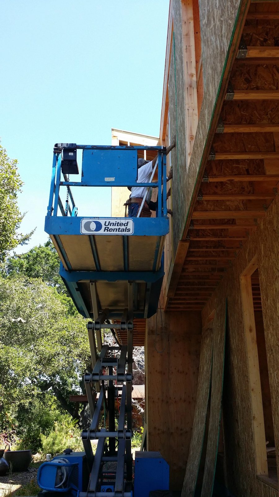 Framing for home remodel in Santa Cruz