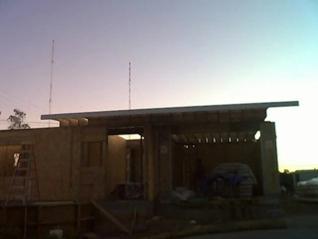 New home construction framing phase