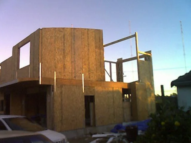 Wall framing and header installation