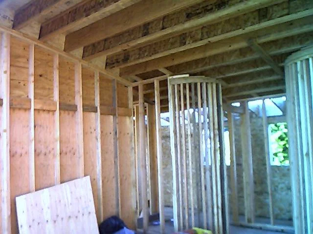 Residential framing by licensed contractor