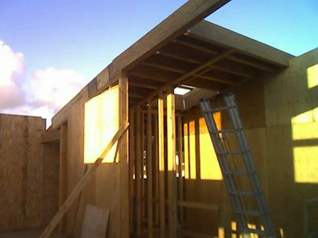 Home framing project in Boulder Creek