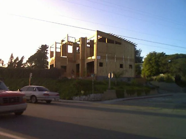 Roof truss and rafter framing