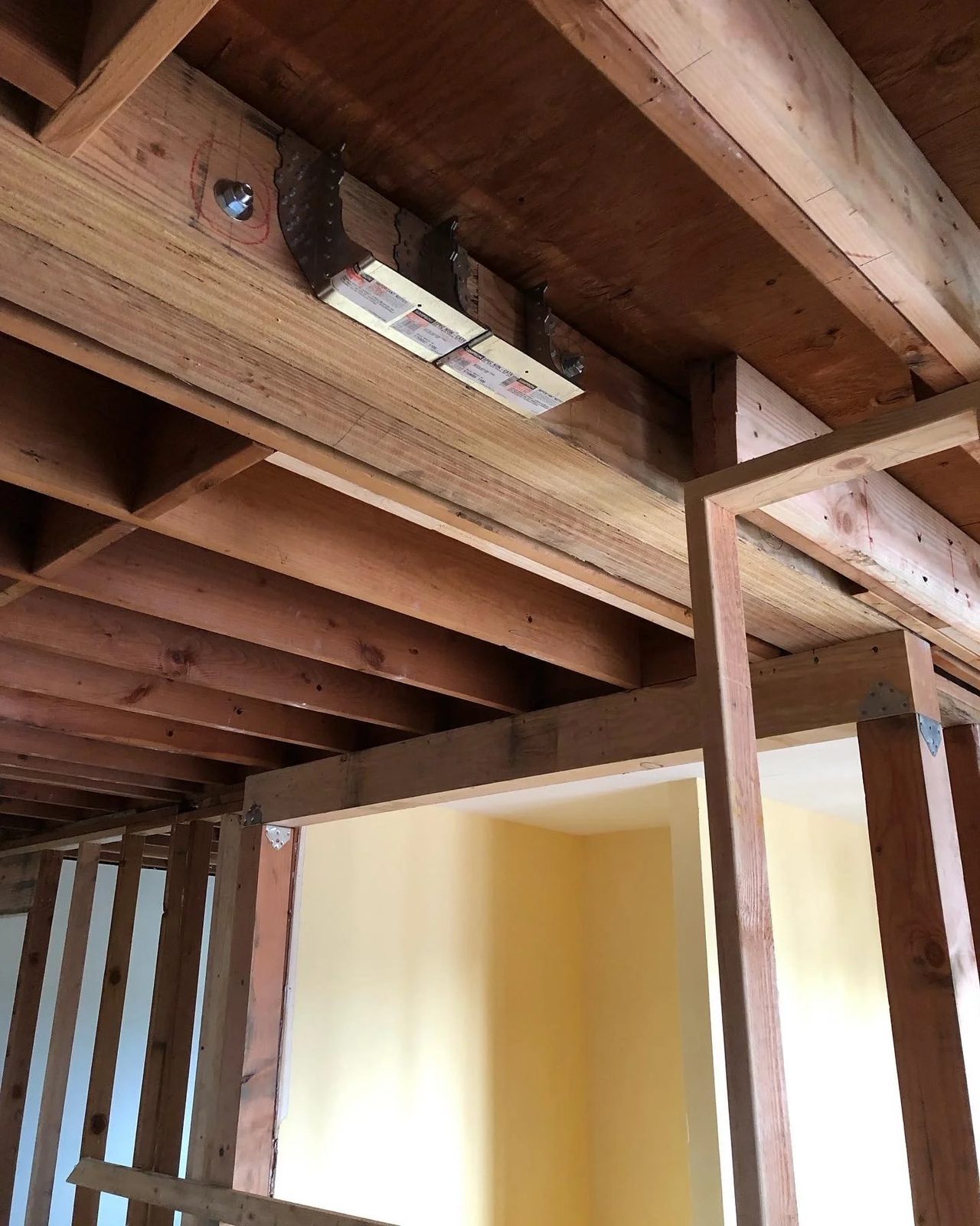 Structural framing for home addition