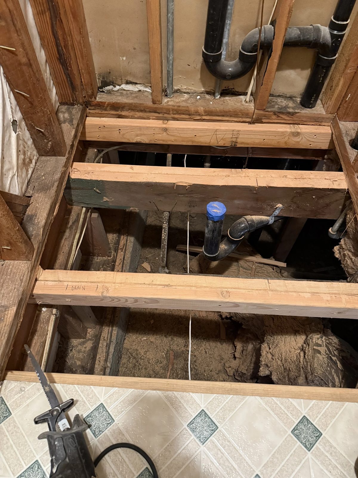 Framing for home expansion and addition