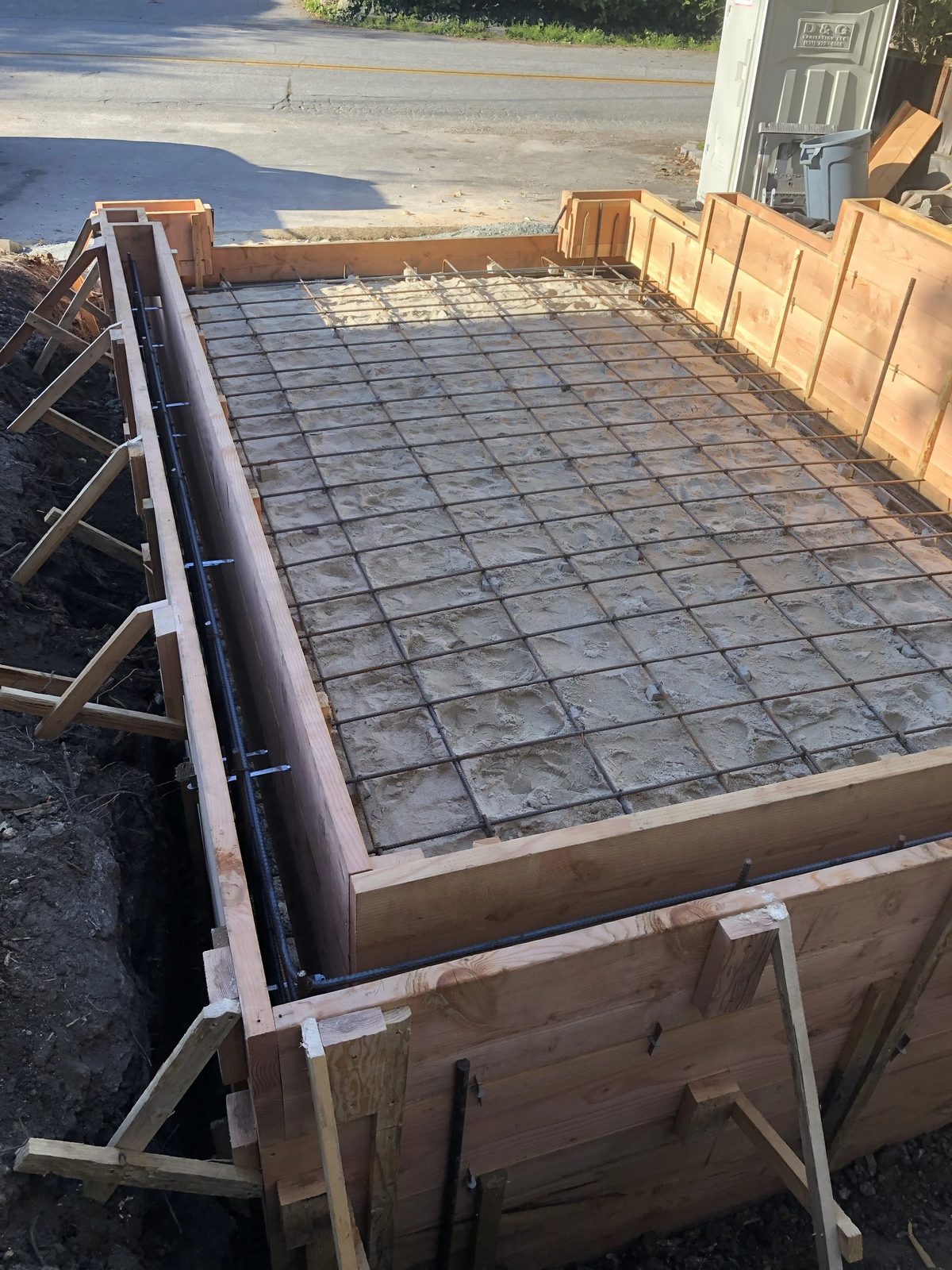 Residential framing project in Scotts Valley