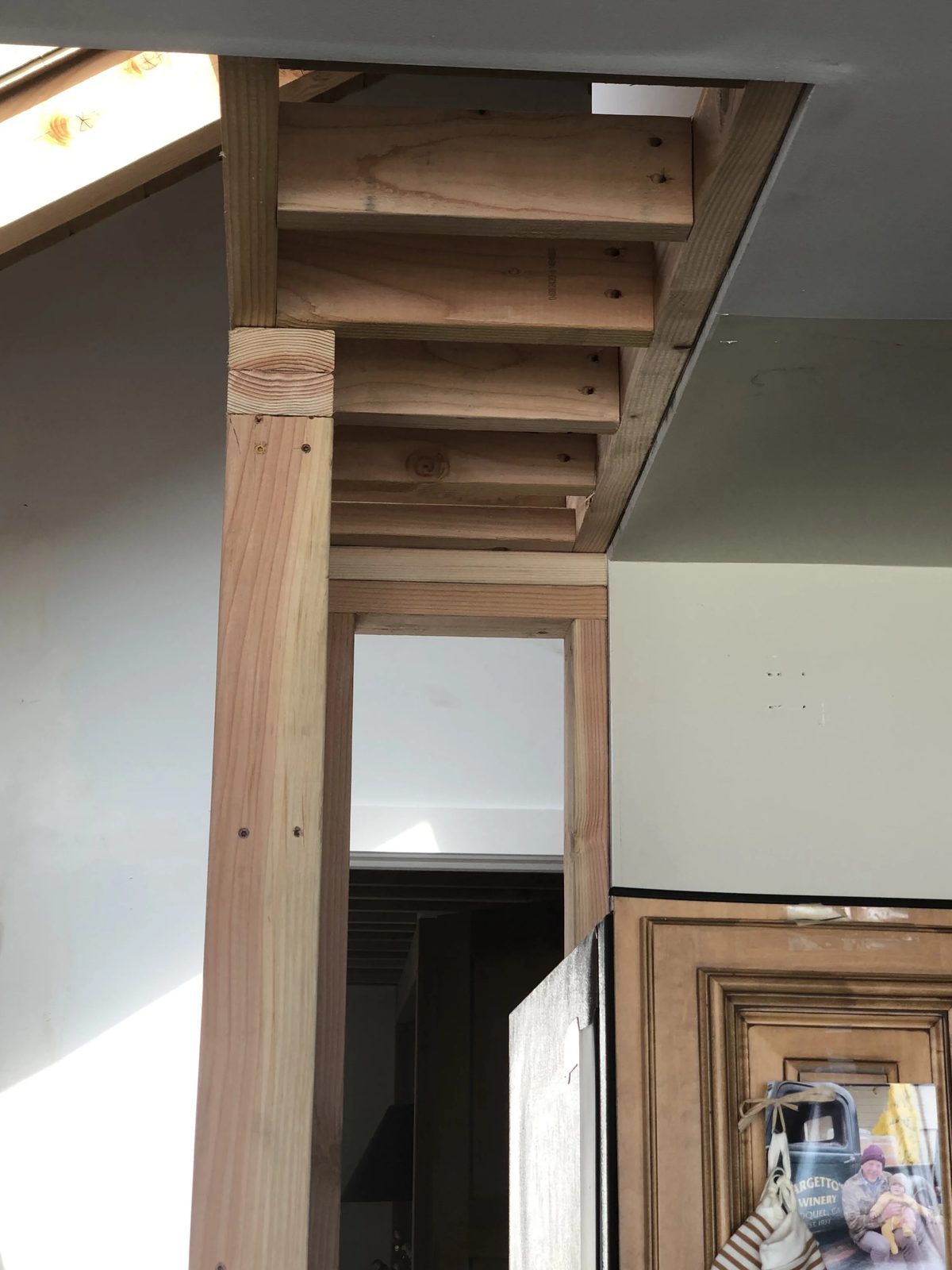 Completed framing ready for inspection