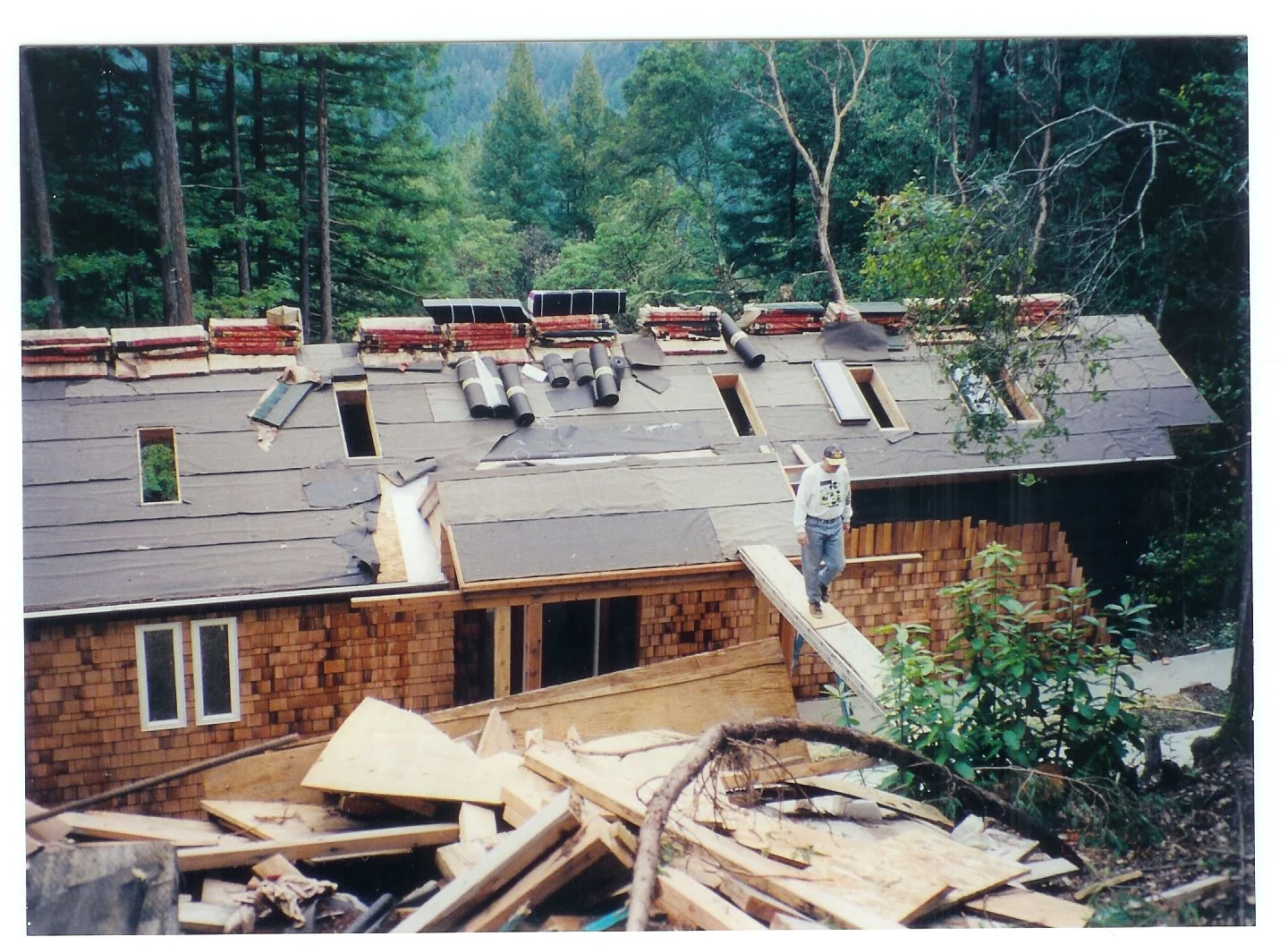 Framing for multi-room custom home