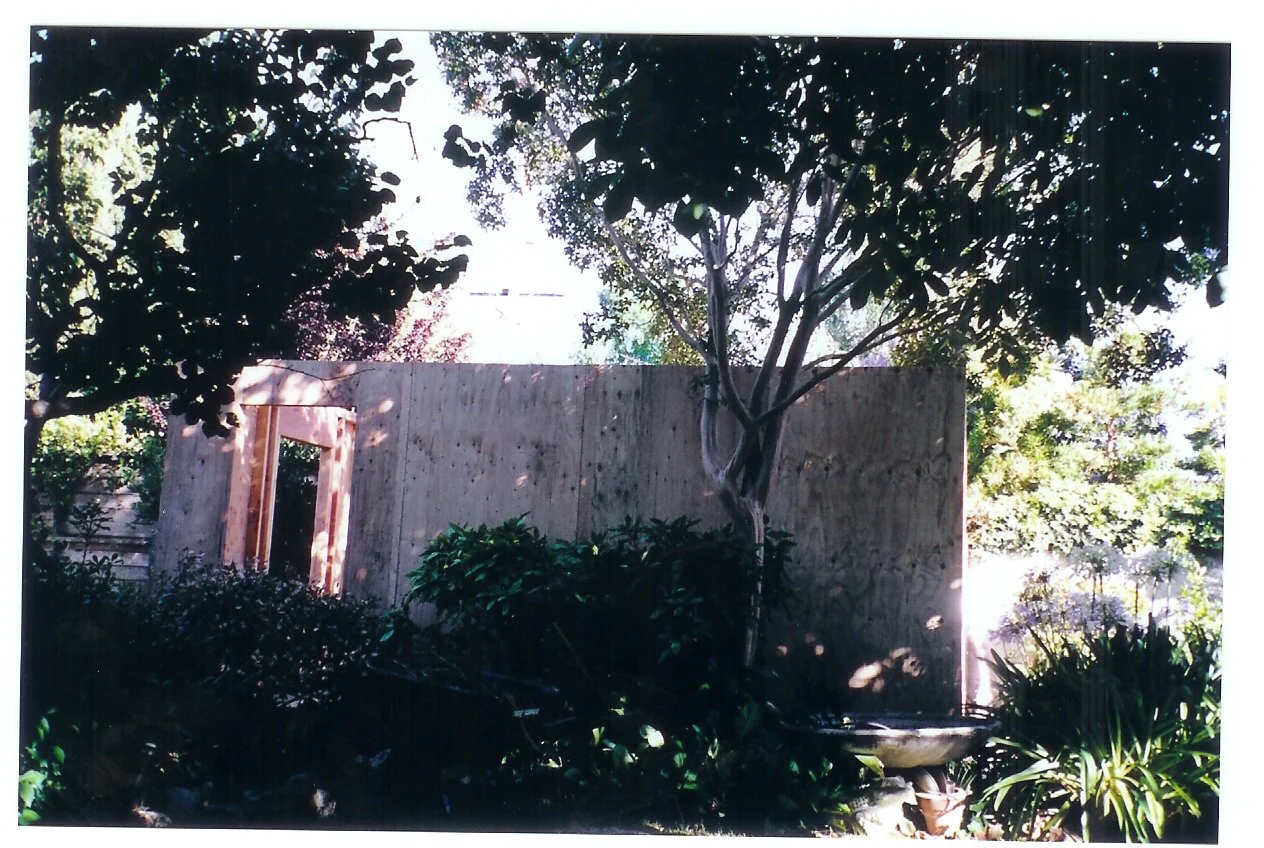 Garage wall and roof framing