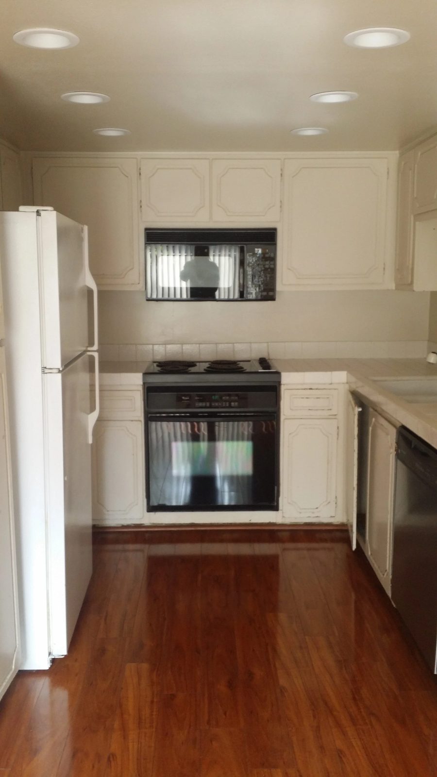 Renovated kitchen with functional layout