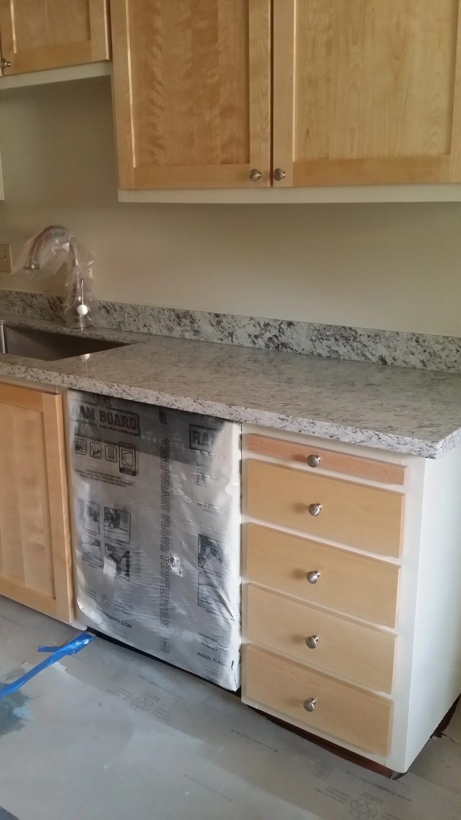 Kitchen renovation with natural stone finishes