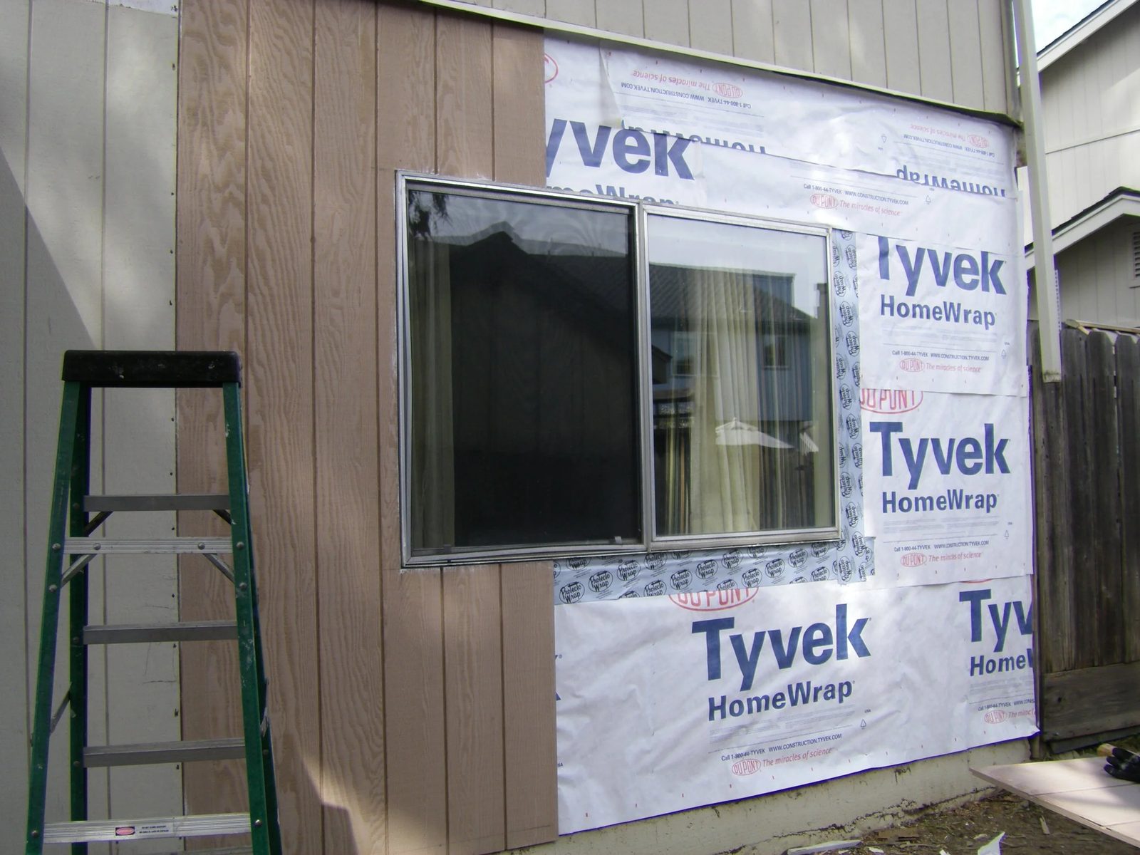 Custom window installation in Scotts Valley residence